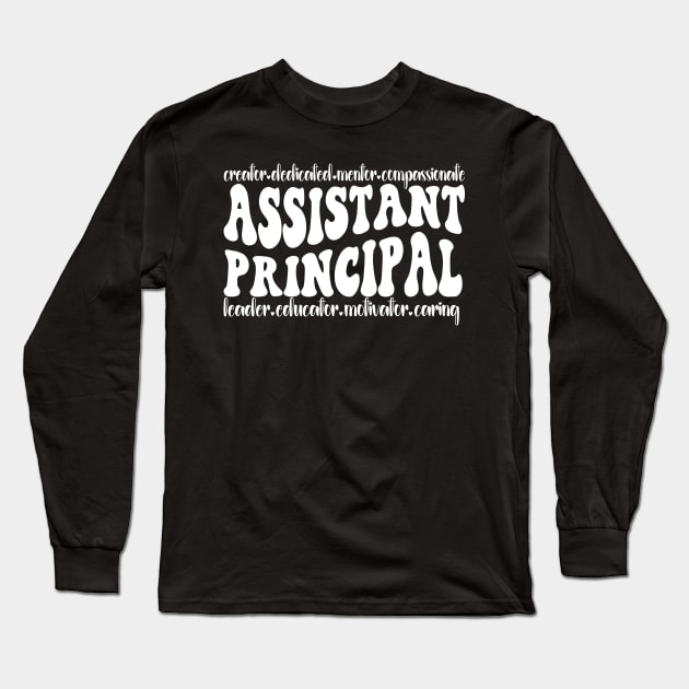 Assistant Principal School College Long Sleeve T-Shirt by fromherotozero